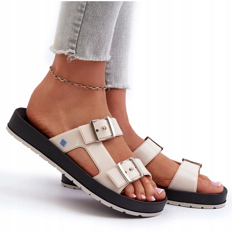 Nazouváky S Plochou Podrážkou Zaxy LL285072 Světle Béžové 38