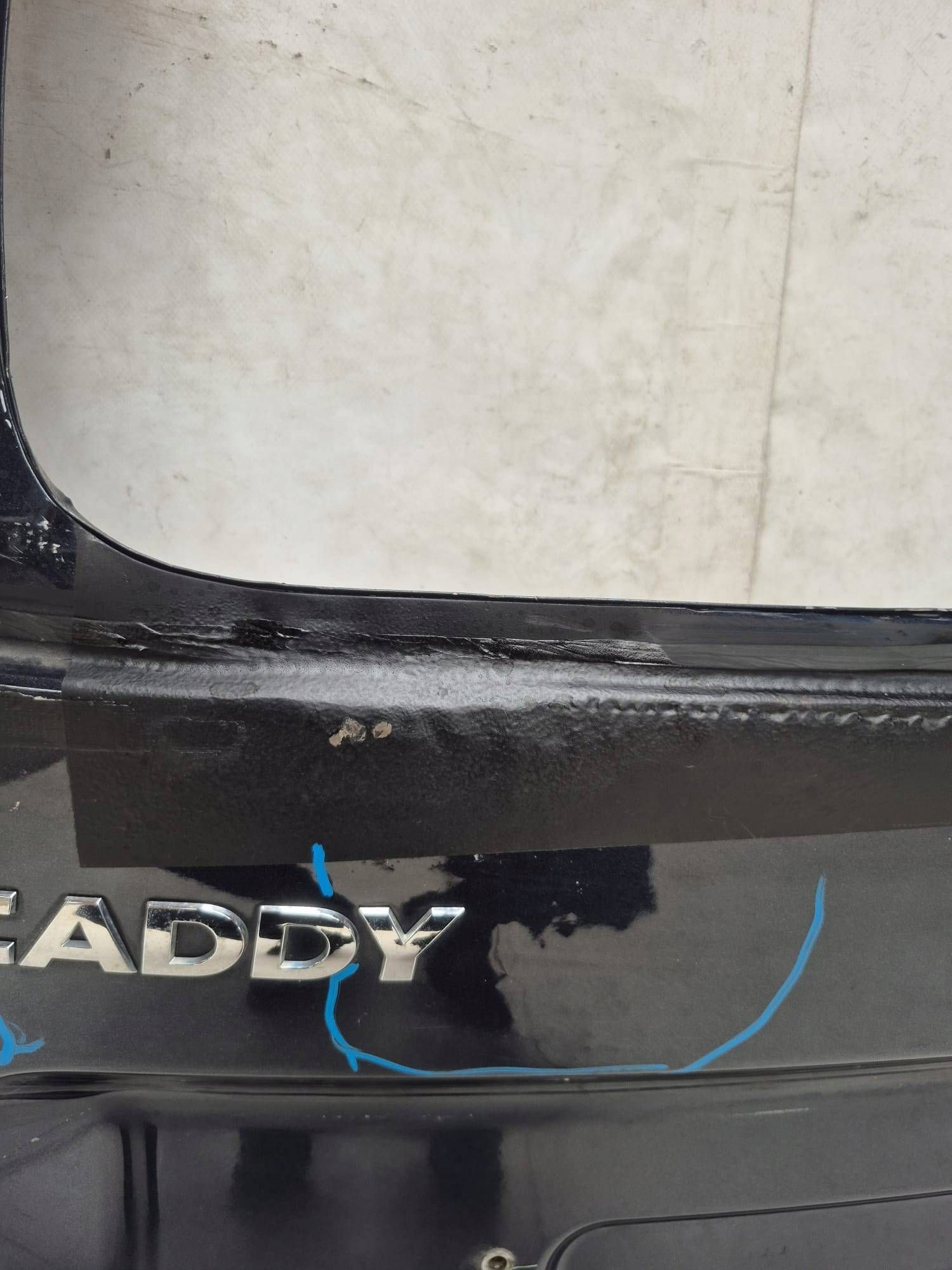 VW CADDY III 2K 03- Tür links heck hinten