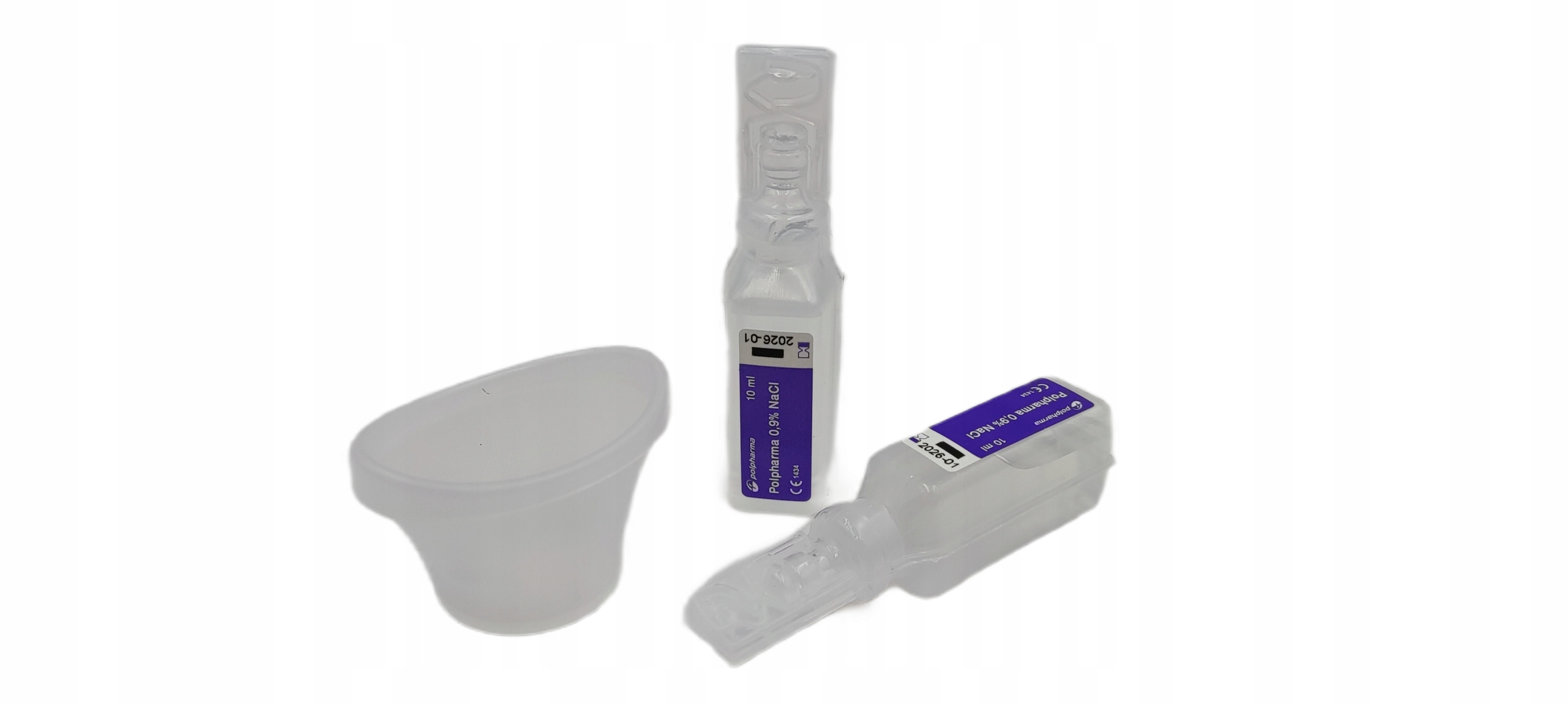 Zestaw do płukania oka ZPO 2x10ml + kieliszek
