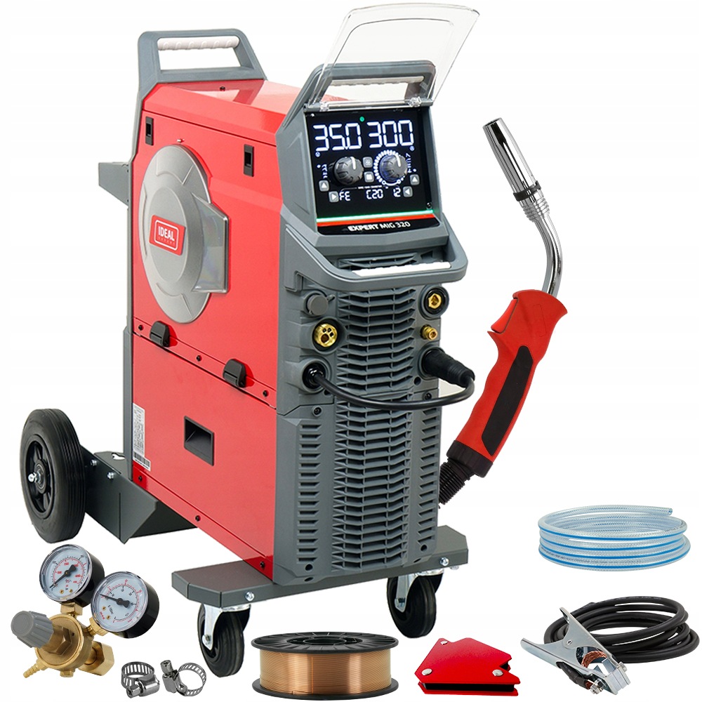 Spawarka Ideal Expert Mig 320 Compact Mag 400V Synergia Migomat półautomat