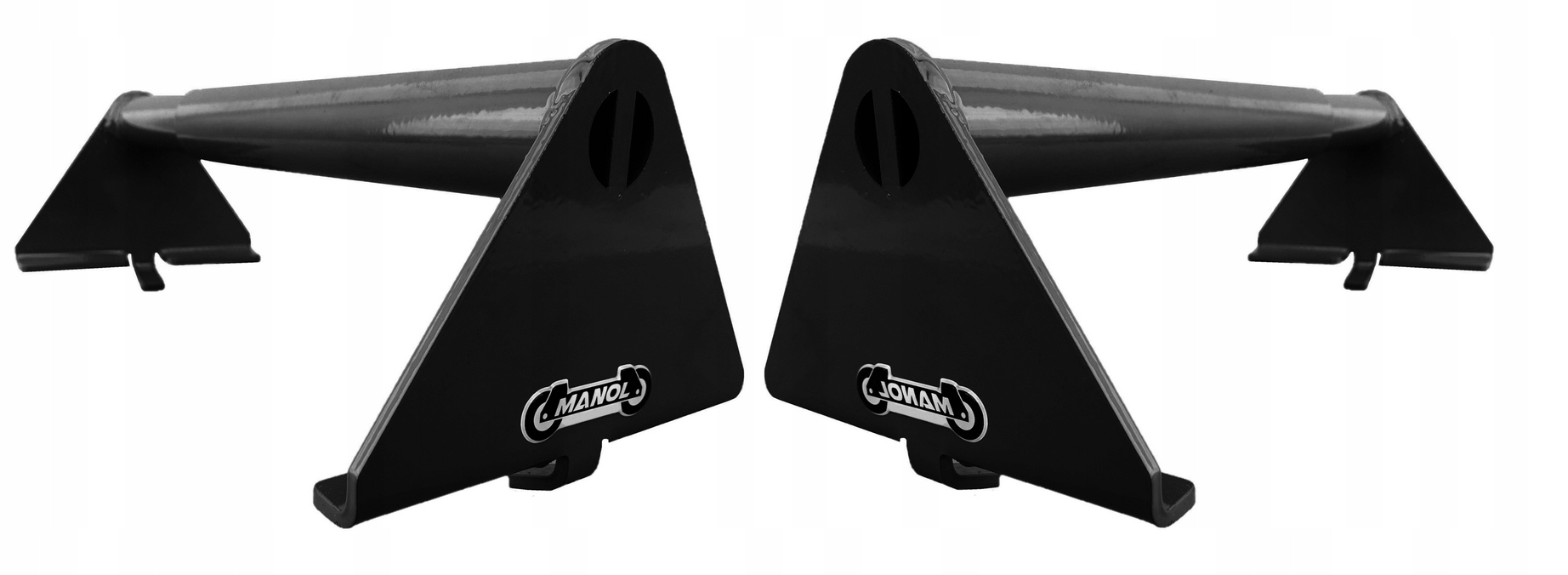 2 Černé Klíny Stopky Pod Kola Auta Na Odtahovku Silniční Pomoci Lohr