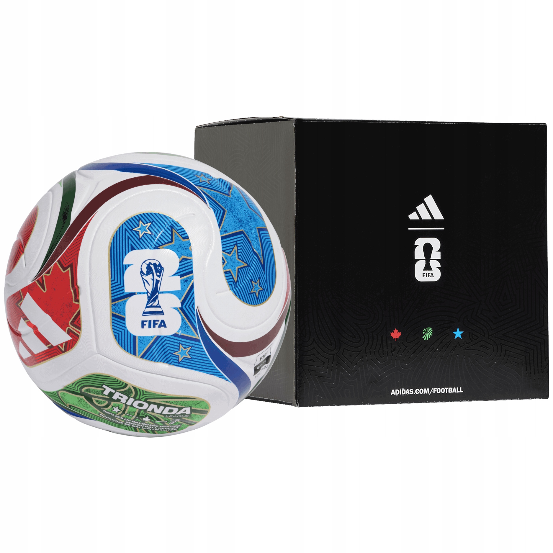 Adidas Piłka nożna Fifa World Cup 26 Trionda League Box treningowa r.5