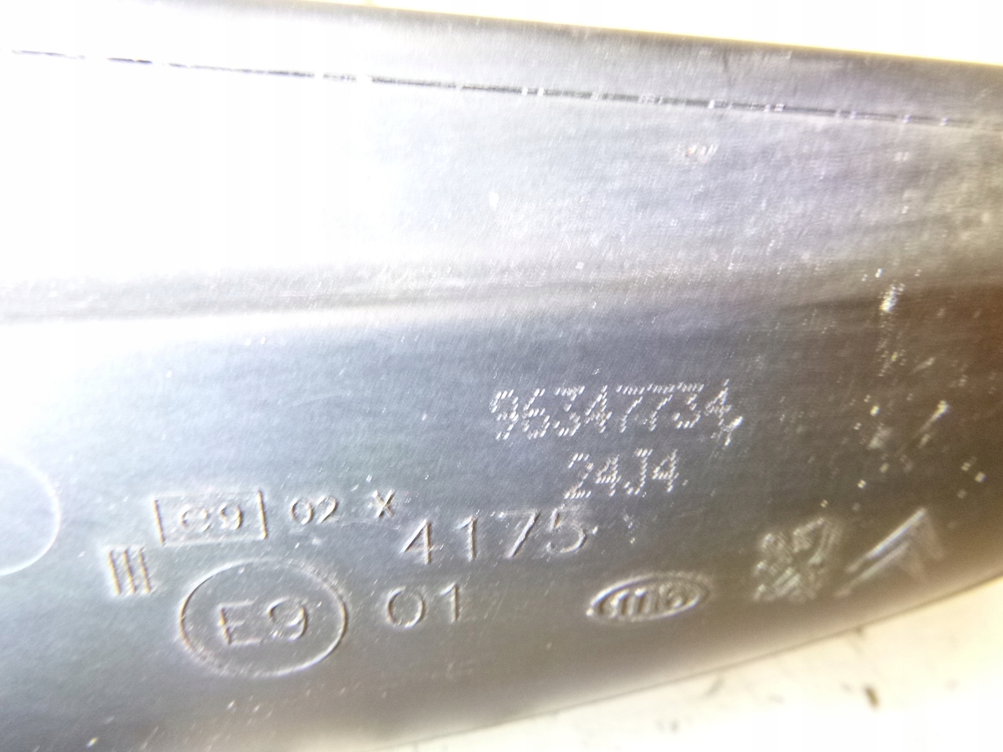 mirror right Peugeot 307 KMFD 6 Pin 2004r.