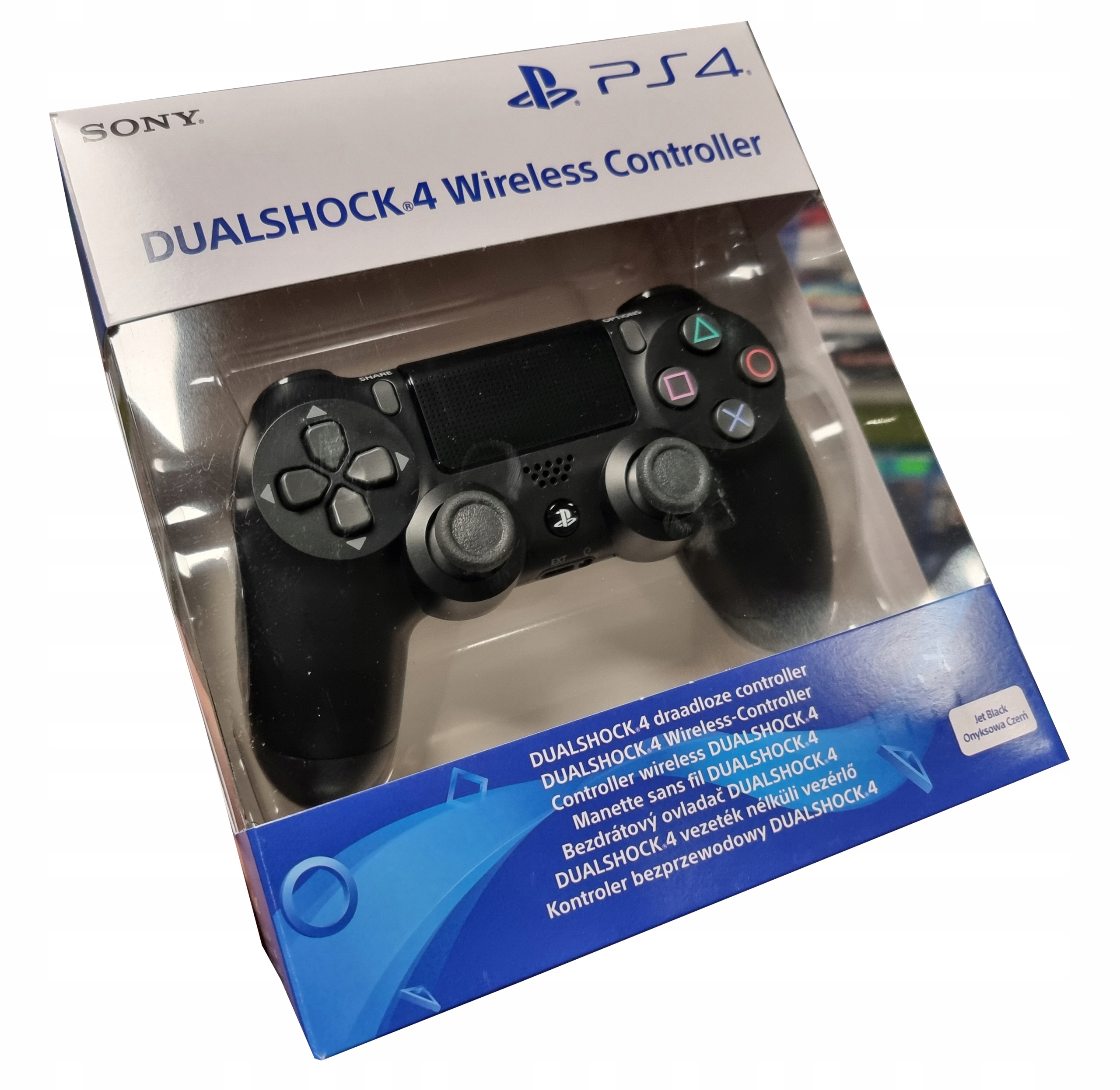 Nowy 100% Pad PS4 Dualshock 4 V2 Czarny Jet Black