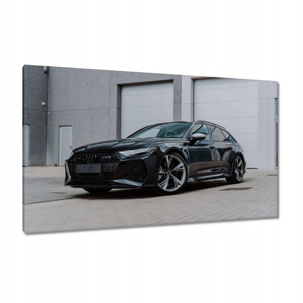 Obrazy 120x70 Černý automobil Audi
