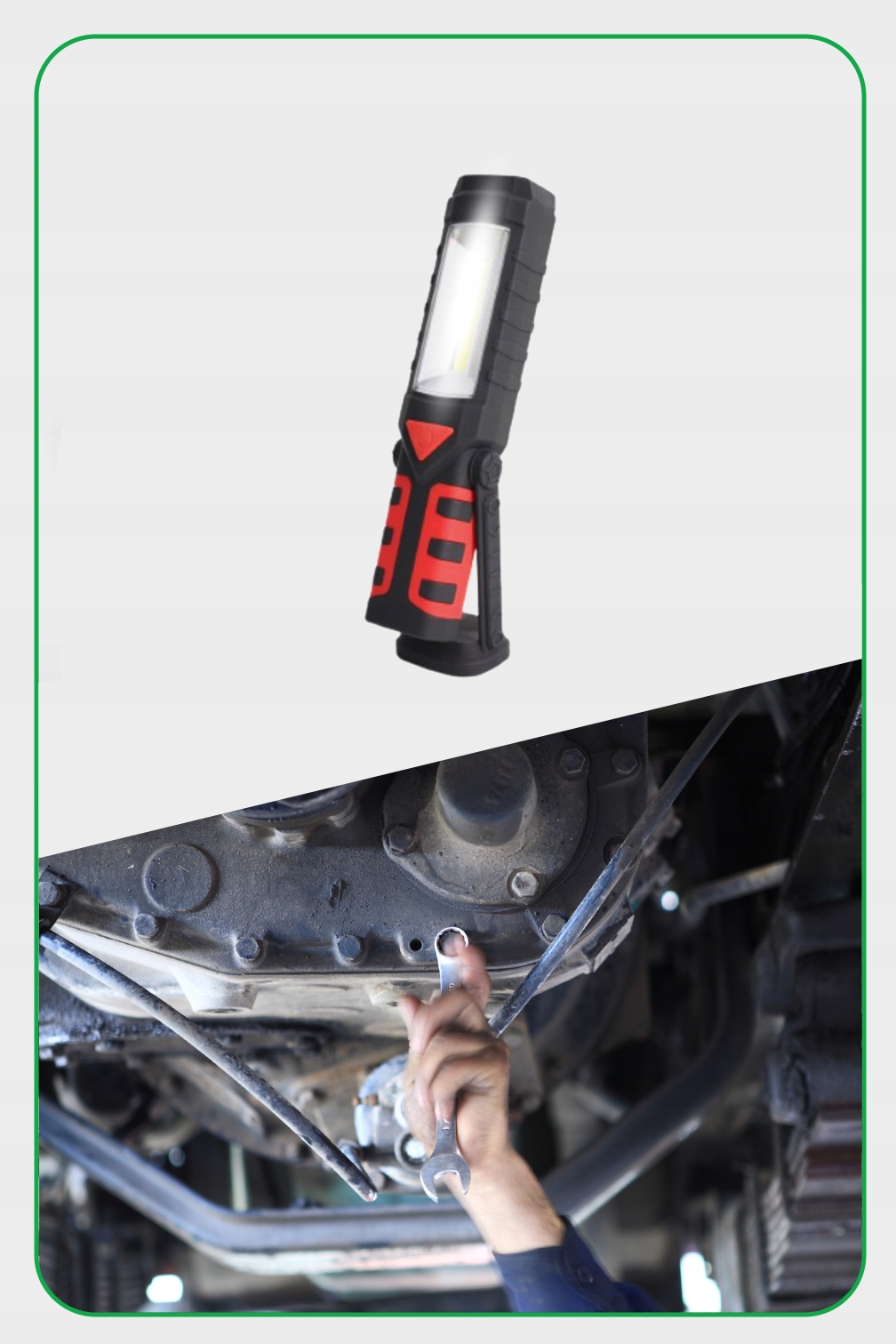 LATARKA RĘCZNA WARSZTATOWA Z MAGNESEM LED KAMAR Kod producenta LA0104