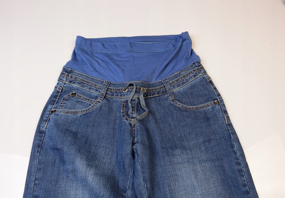 SPODNIE CIĄŻOWE JEANSY REGULAR MA008 XL/42 Rozmiar XL