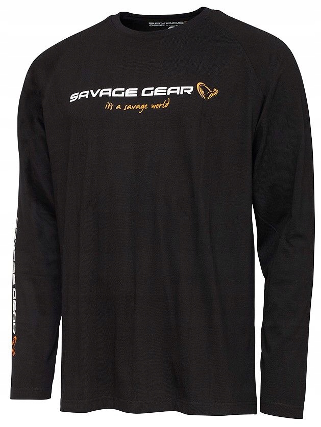 Koszulka Savage Gear Signature Logo Long Sleeve L Rozmiar: Large (L)