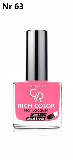 

Lakier do paznokci Golden Rose Rich Color 63