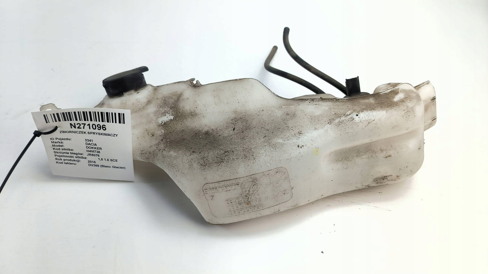 washer fluid tank 289106925R DACIA DOKKER