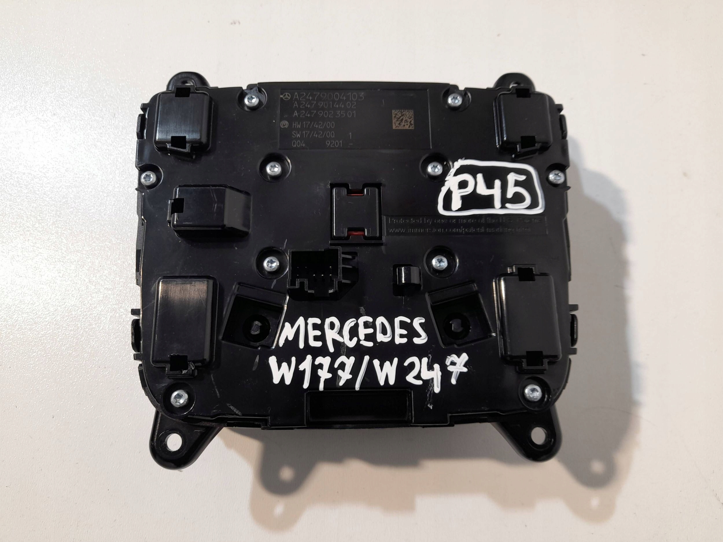 Mercedes-Benz W177 W247 Przyciski Panel IDRIVE TOUCHPAD A2479004103 (PS45)
