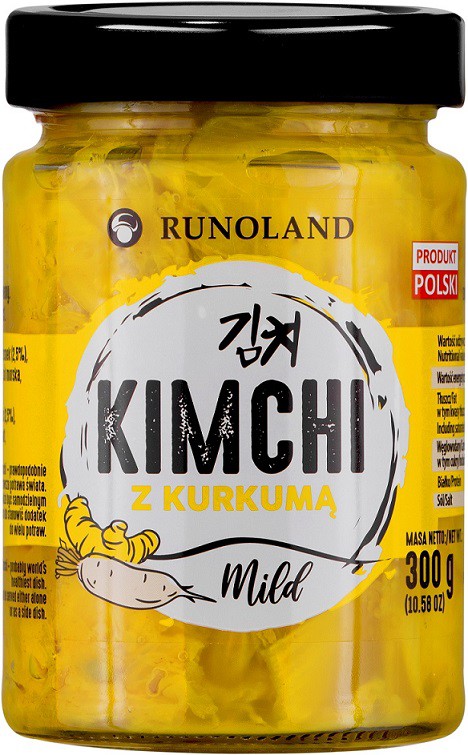 

Kimchi Z Kurkumą, Łagodne, Bez Glutenu, Runoland