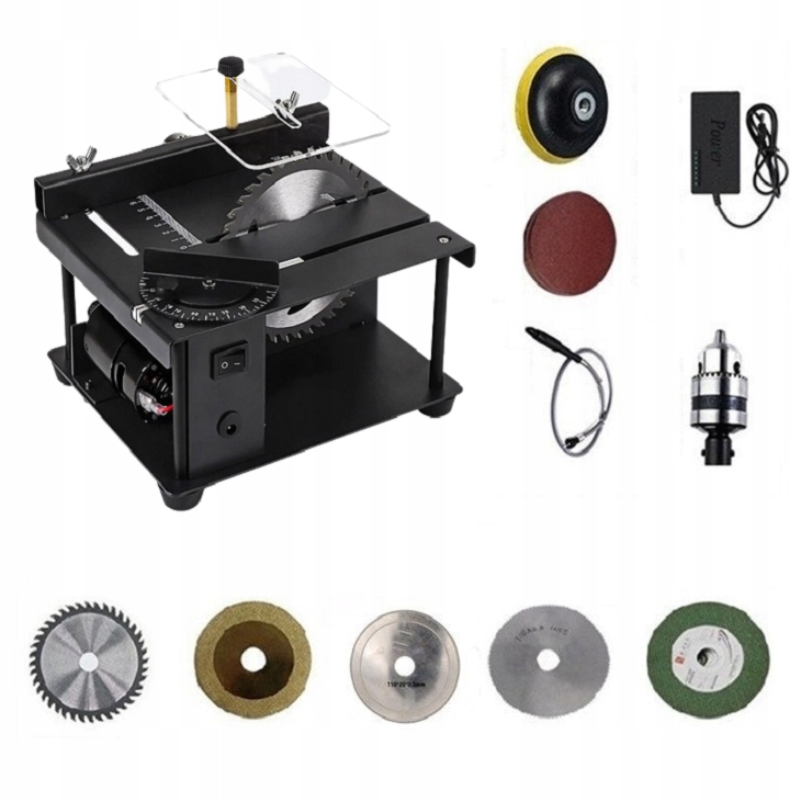 

Zestaw Mini Piła Stołowa Pilarka 11W1 Taty