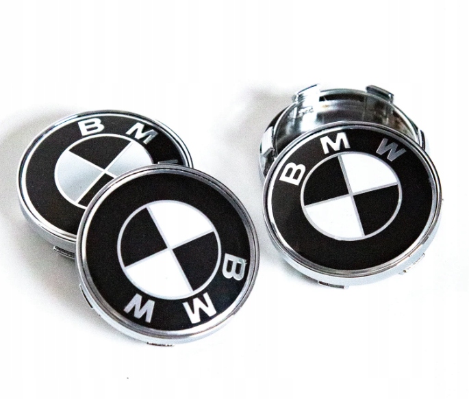 

Dekle Dekielki Bmw Czarne 60mm Kpl 4szt