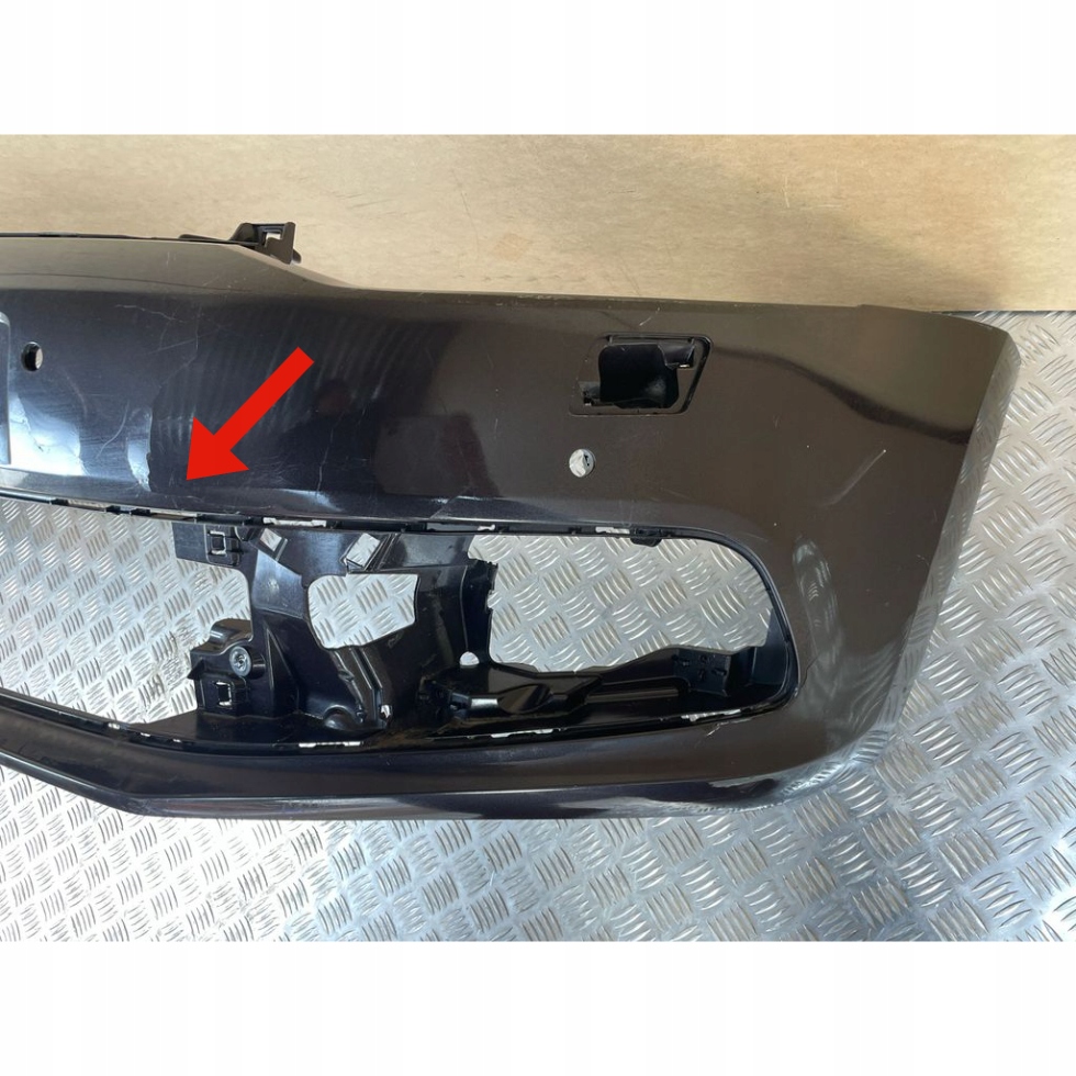 bumper front front VW POLO V 6V0 LIFT 2014-2017 washers 4xPDC 6C0807221