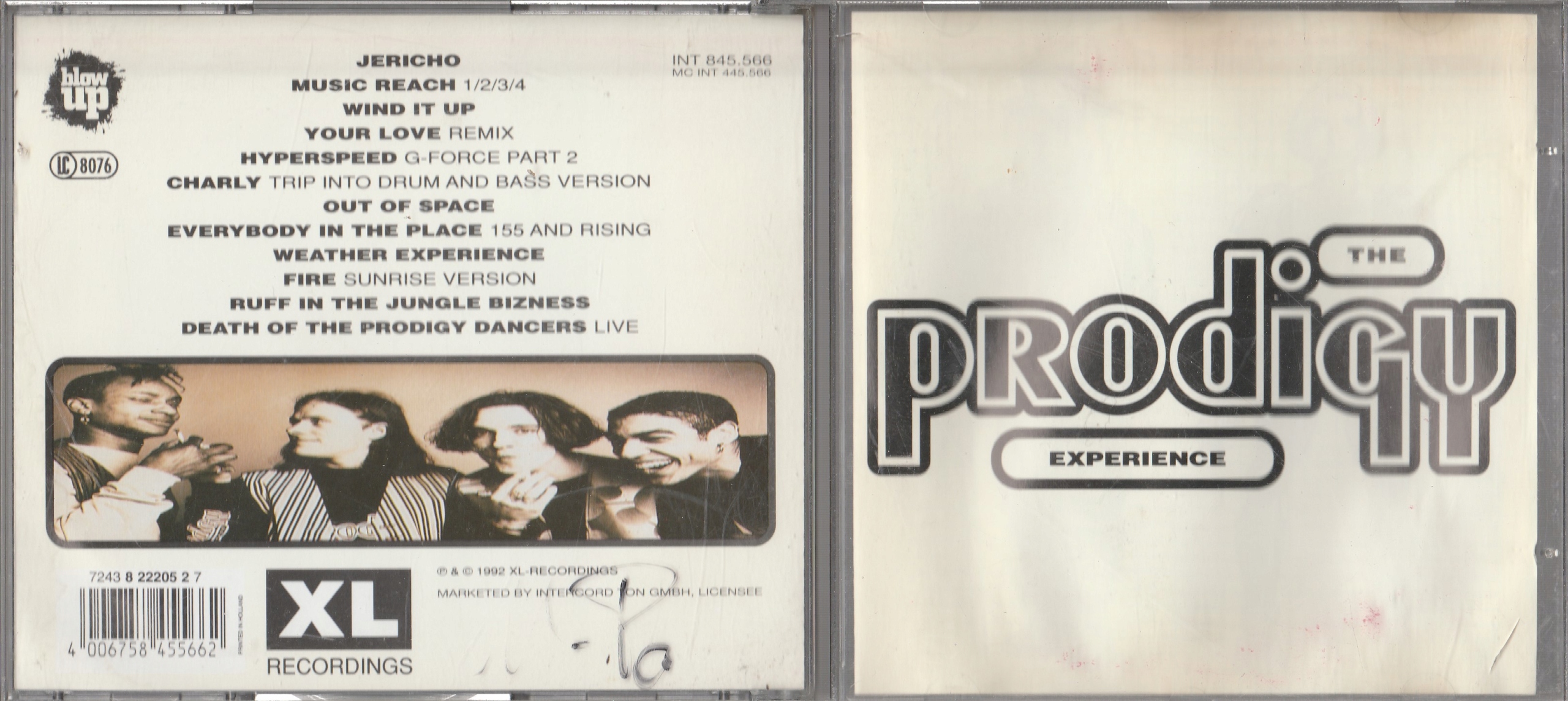 洋楽 The Prodigy Experience The Prodigy - Experience (1997) [XL Recordings/Paradoxx