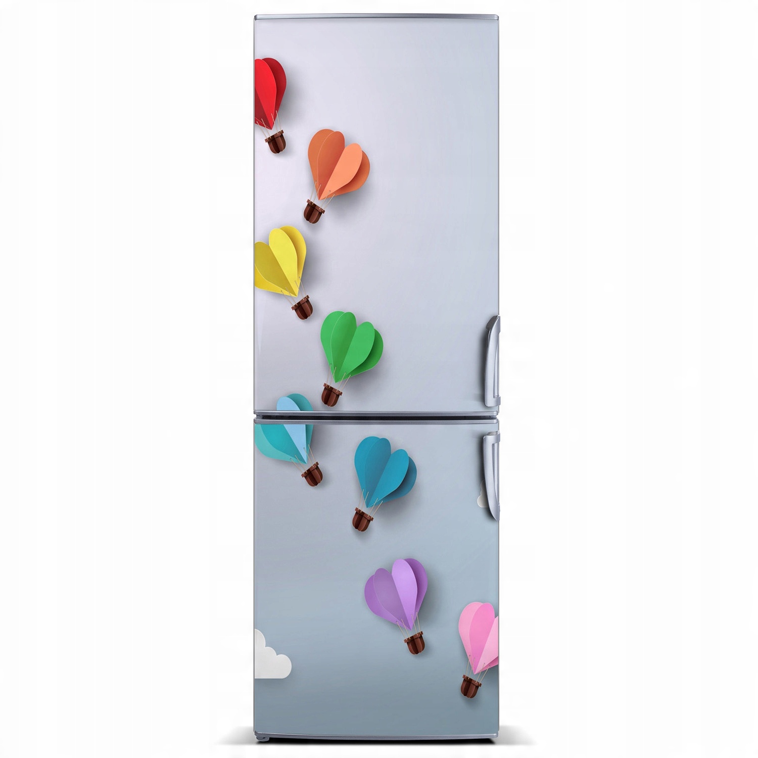 

Magnes ze zdjęciem na lodówkę Balony serca 60x180
