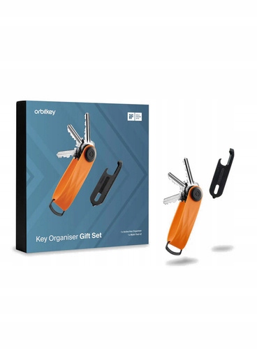 Sada Orbitkey organizér na klíče Active Key Multitool V2 tangerine