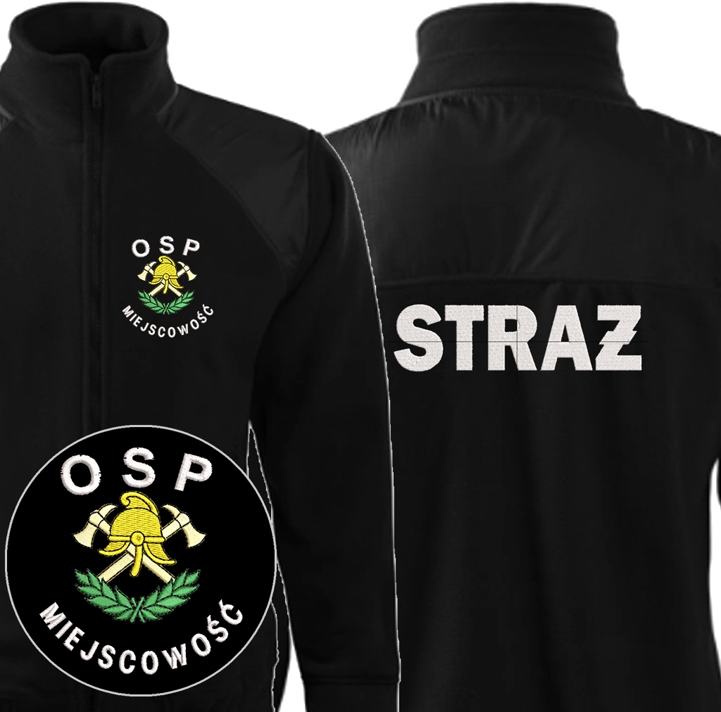 

Bluza Polar Z Haftem Straż Osp Psp Służby