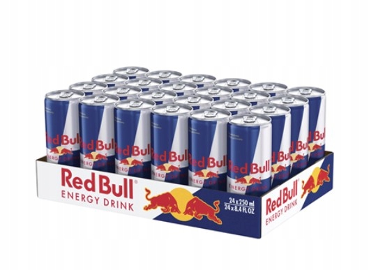 Levně Red Bull Energy Drink Energetický nápoj 24 x 250 ml plechovka [kauce]