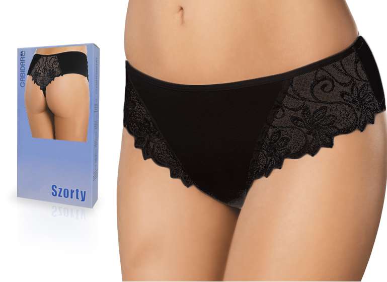 

Szorty damskie Gabidar 134 Bawełna , Czarne , S