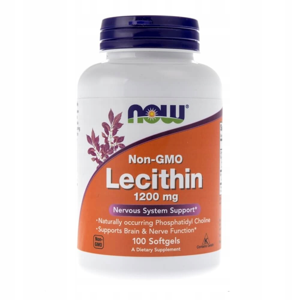 Lecytyna Sojowa 3600mg 100 kaps Fosfatydylocholina Pamięć Koncentracja — 4