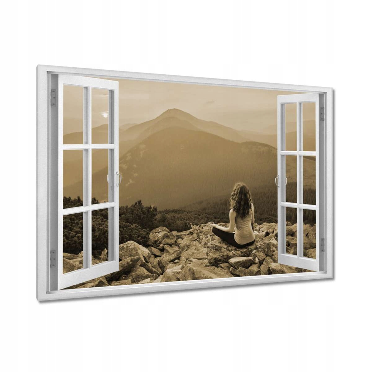 Obrazy 120x80 Pohled z vrcholu Myšlenky
