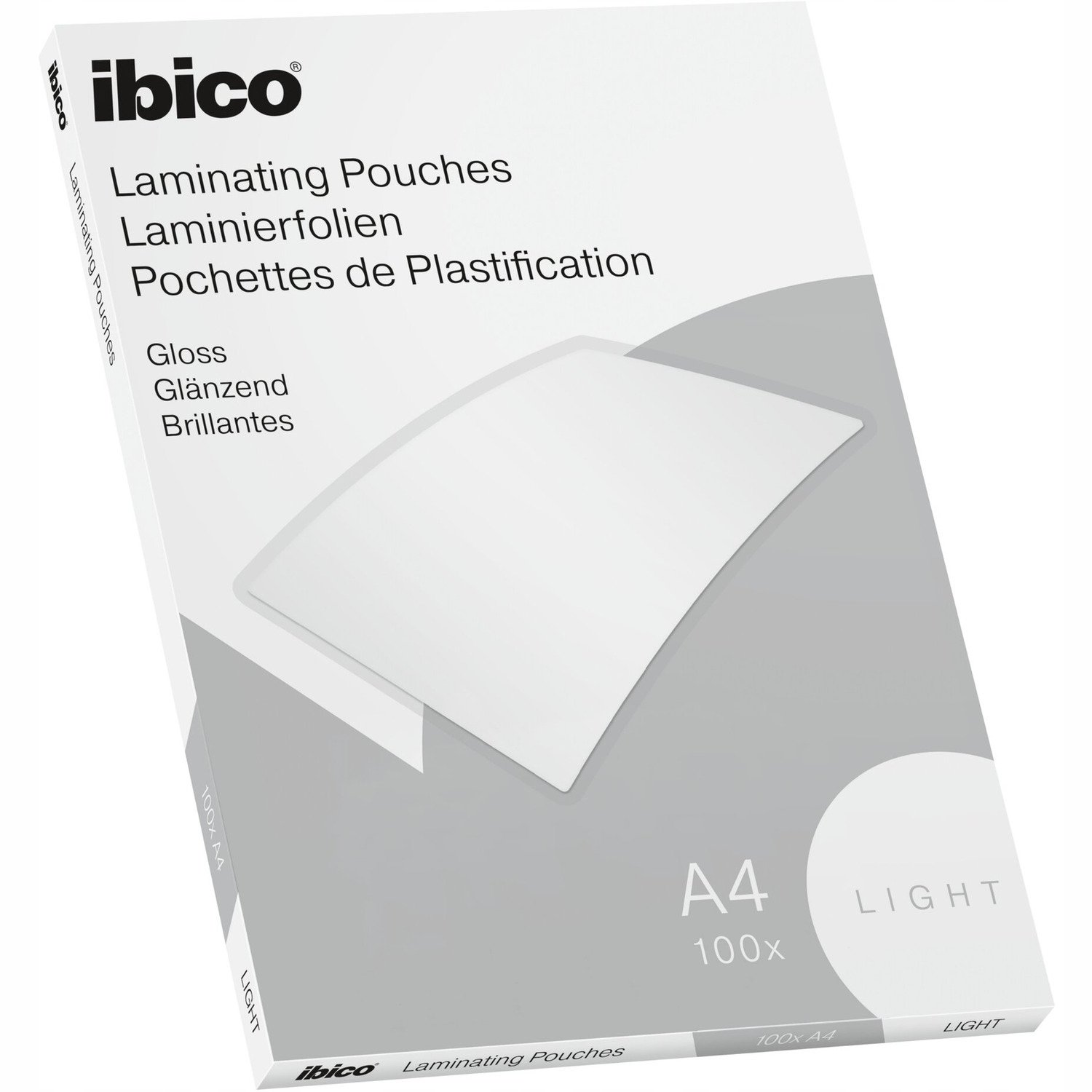 Laminovacia fólia laminácia A4 IBICO Light 75/80 mic 100 ks EXTRA