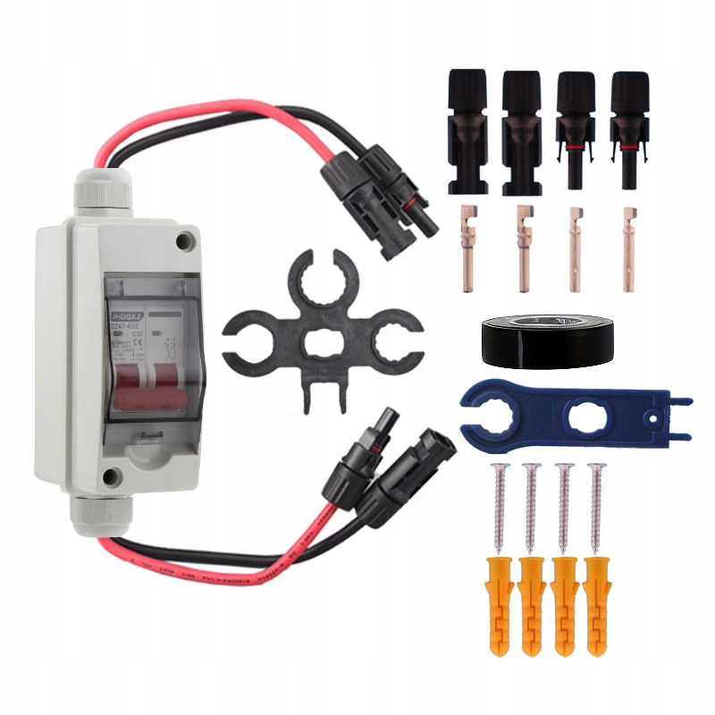 Przełącznik Panelu Słonecznego 500V 32A Odłącznik Pv DC Skrzynka Łączeniowa