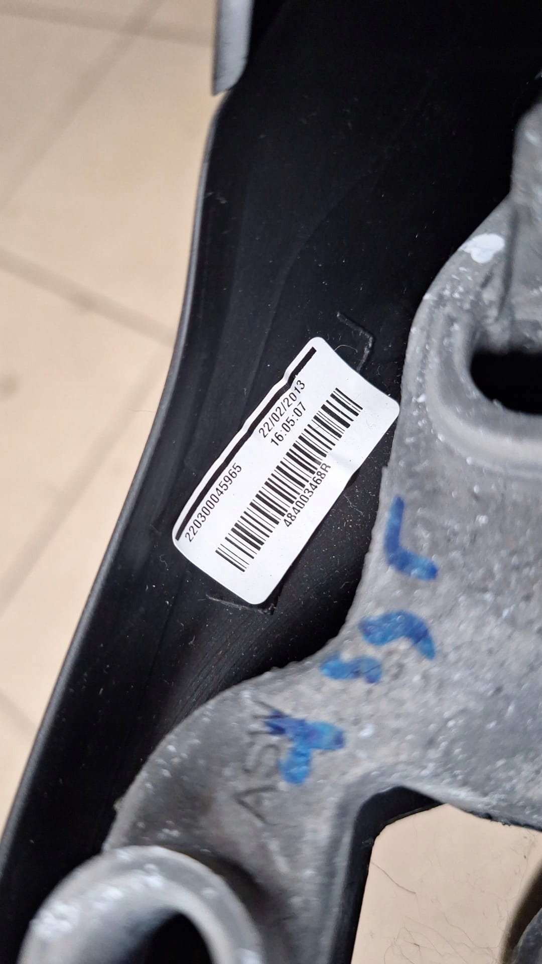 lenkrad MULTIFUNKCYJNA Leder RENAULT CAPTUR und 484003468R