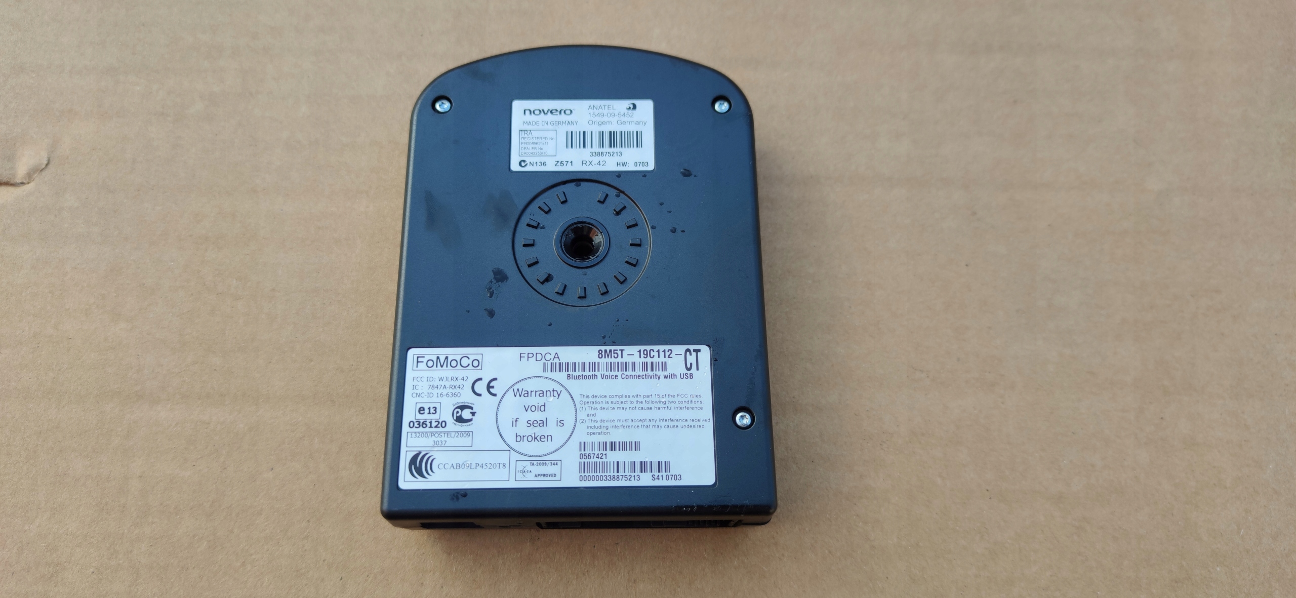 Ford Mondeo MK4 модуль bluetooth 8M5T-19C112-CT USB