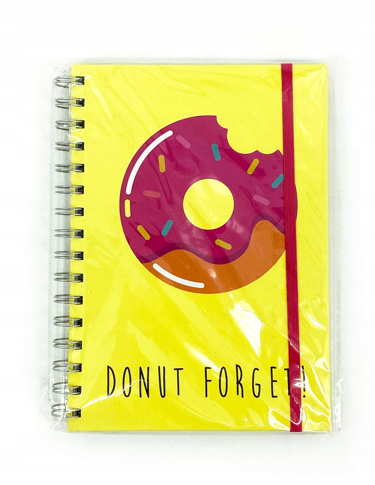 Notatnik na spirali ForGirl A5, żółty pączek