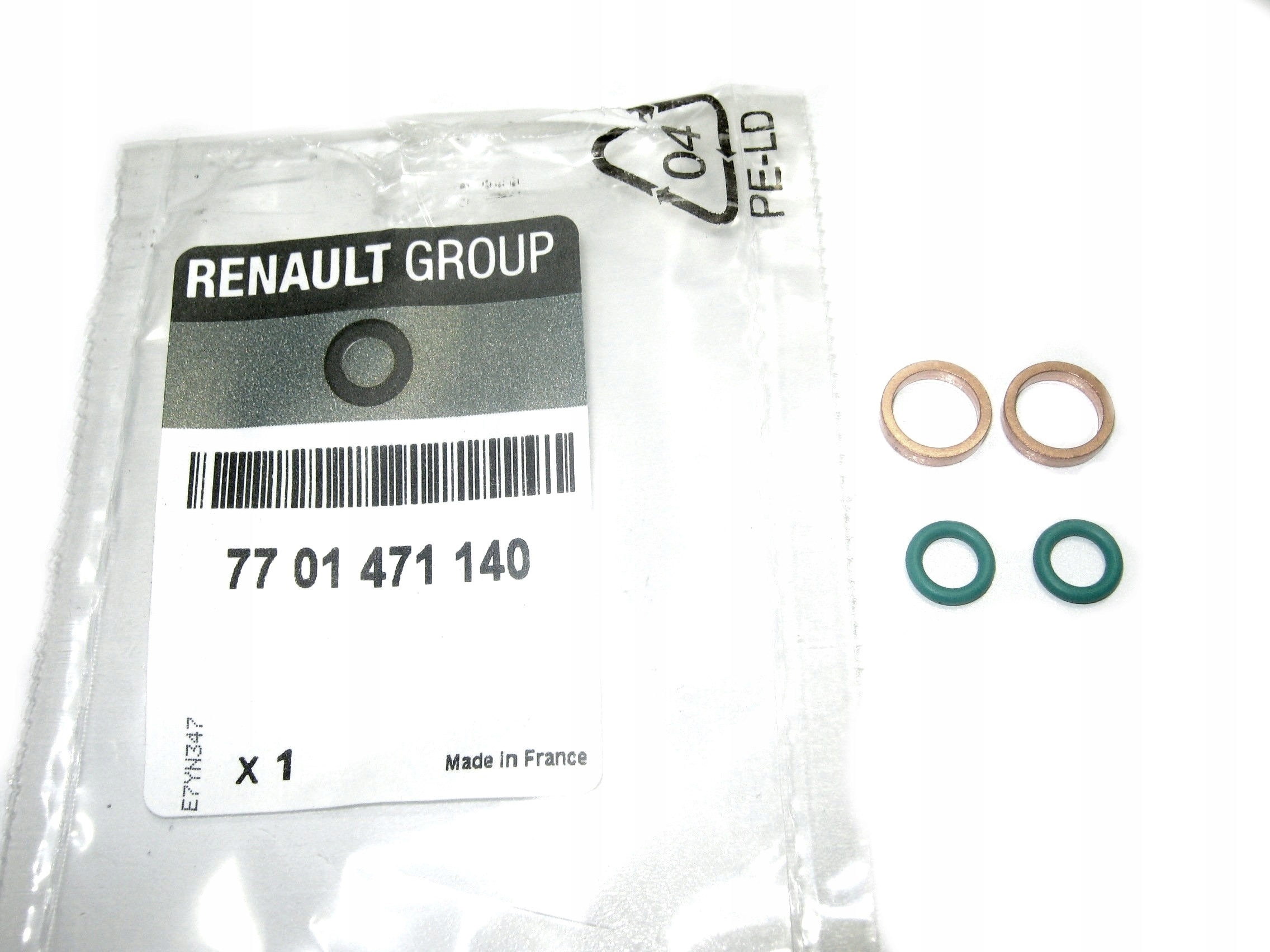 ORINGI PRZEWODU ZASILANIA TURBINY 1.9 DCI RENAULT EAN (GTIN) 5903839511998