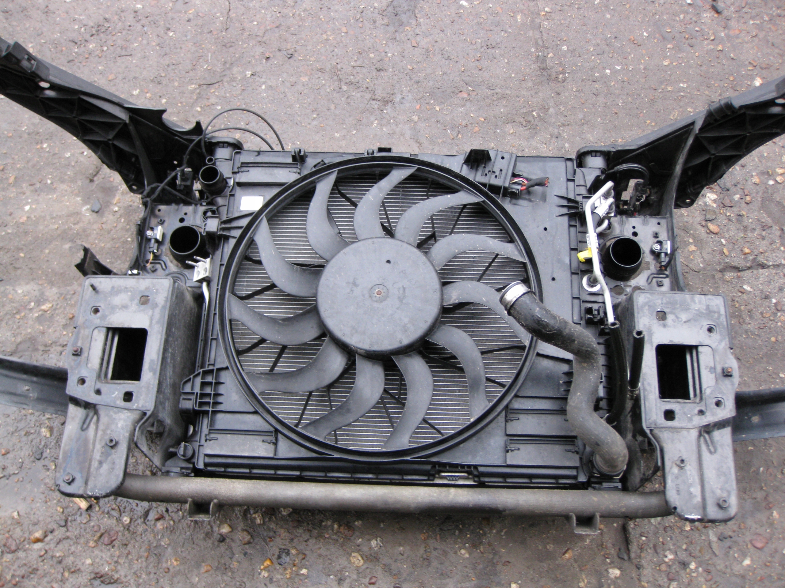 MERCEDES ML W166 3.0 CDI 12R support panel for radiators radiator