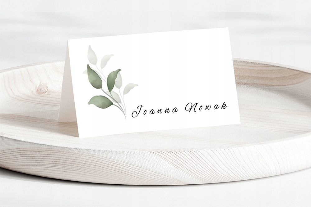 Winietki ślubne Złote Tłoczenie 5 cm x 9cm 10 szt. Marka bez marki