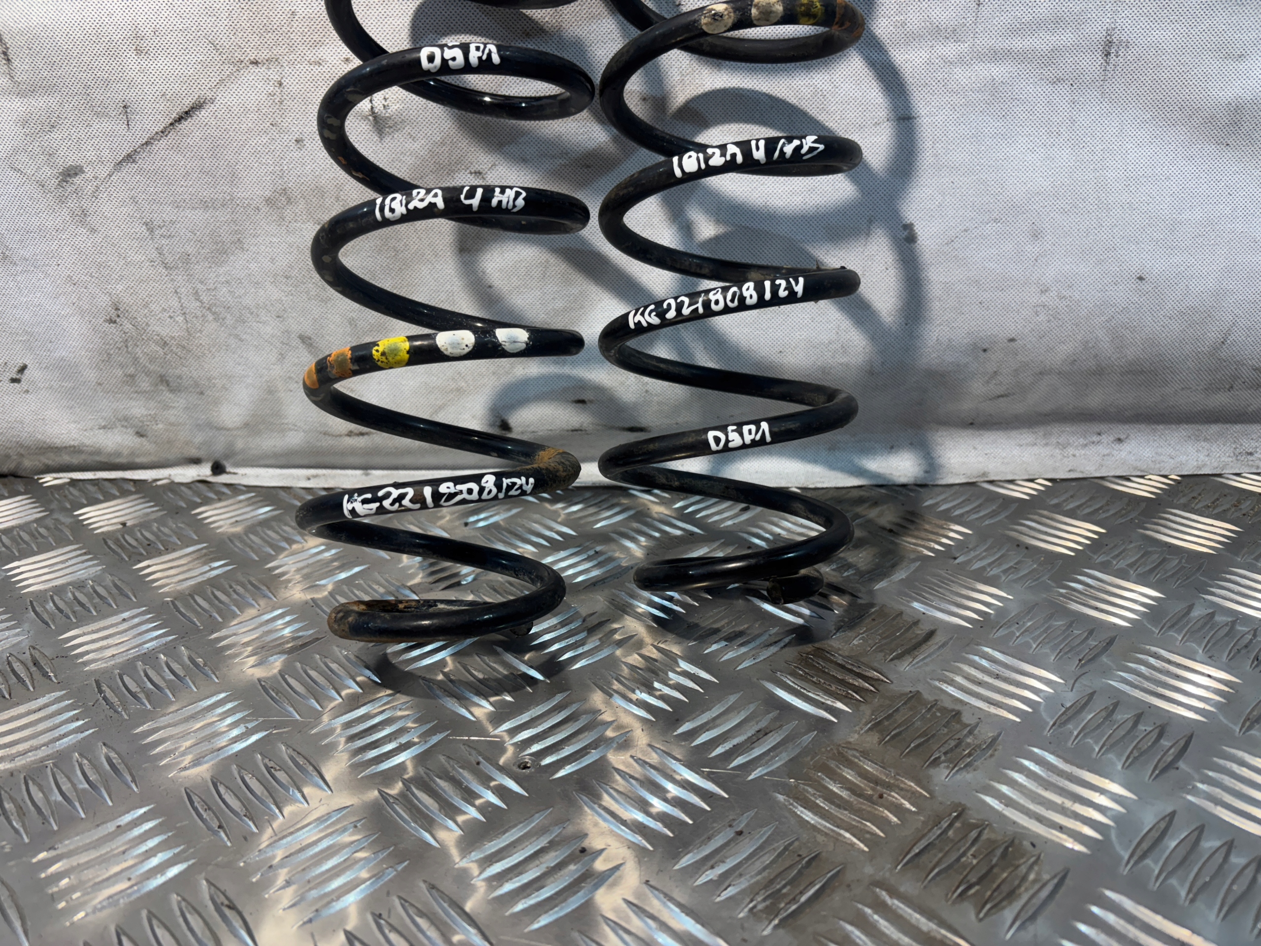 springs rear. Seat Ibiza IV 4 HB 5D 1.2B