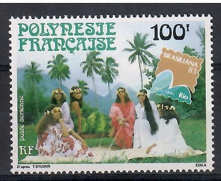 Polinezja Francuska 1983 Mi 384 Czyste **