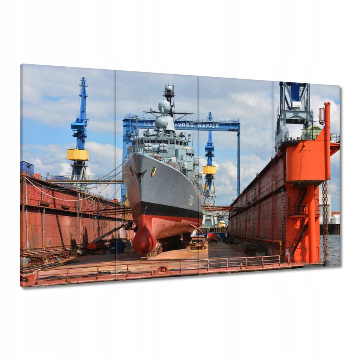 Obrazy 120x80 Loď v loděnici
