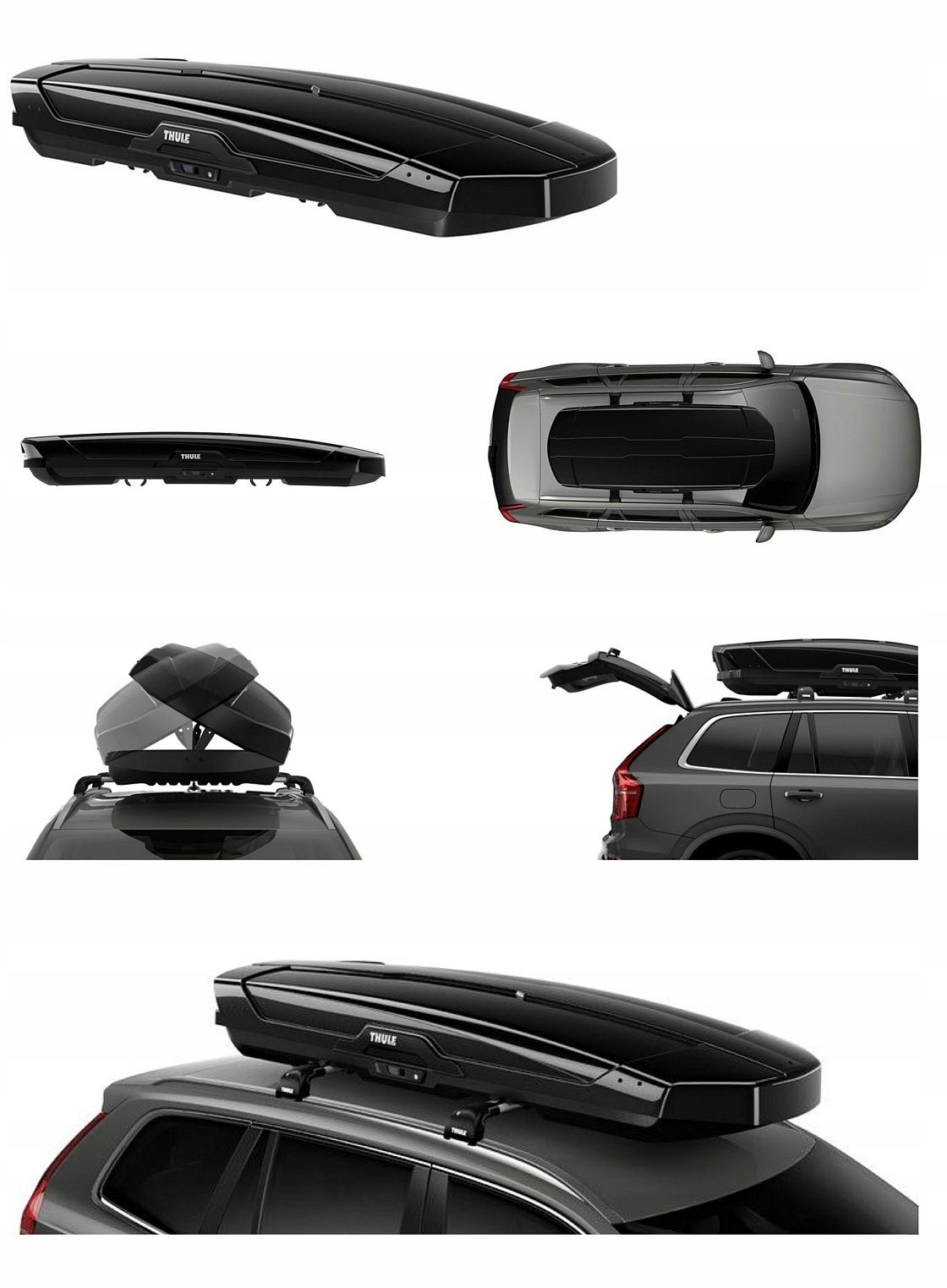 AUTOBOX BOX BAGAŻNIK THULE MOTION XT ALPINE KRAKÓW Dopuszczalna ładowność 75 kg