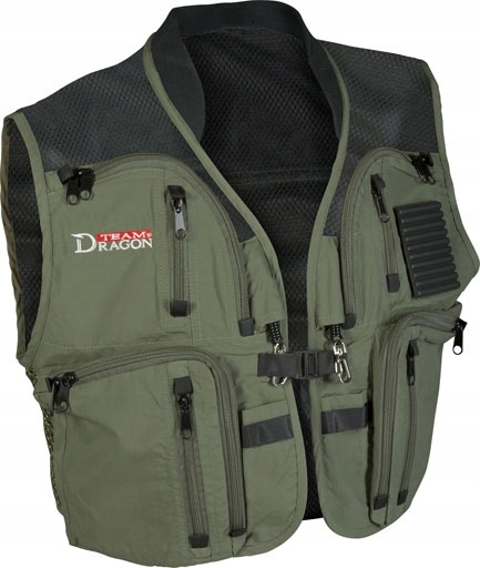 Krótka Kamizelka wędkarska Team Dragon XL KA-03 idealna do brodzenia