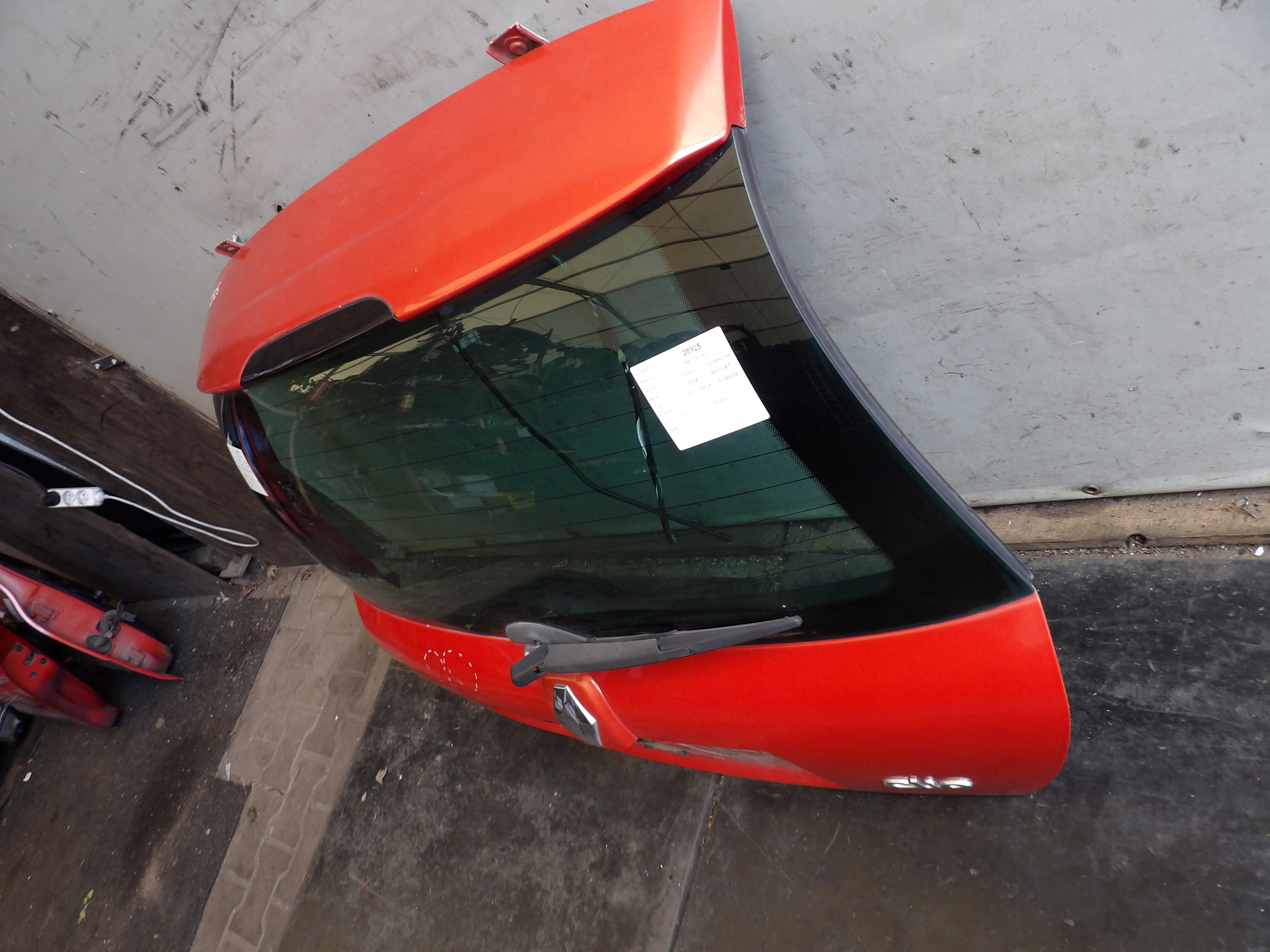 Renault Clio II boot doors HB 5D lak. TED33 lift