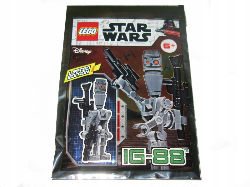 

Lego Star Wars figurka Robot Droid IG-88 sw381a