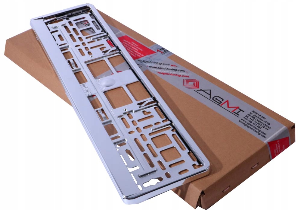 RAMKI POD TABLICE REJESTRACYJNA CHROM ZESTAW 2 SZT EAN (GTIN) 4894680589445