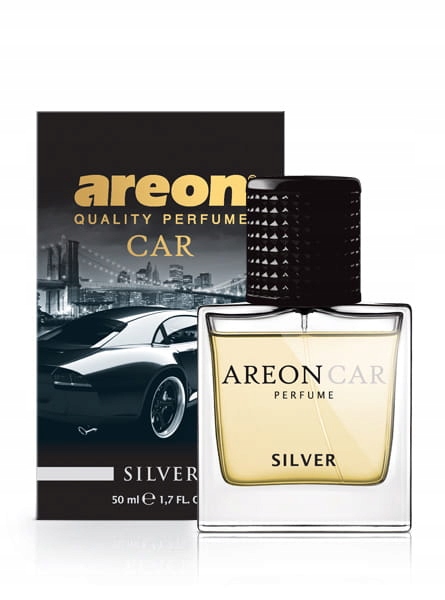 AREON ZAPACH SAMOCHODOWY PERFUM 50ml SILVER