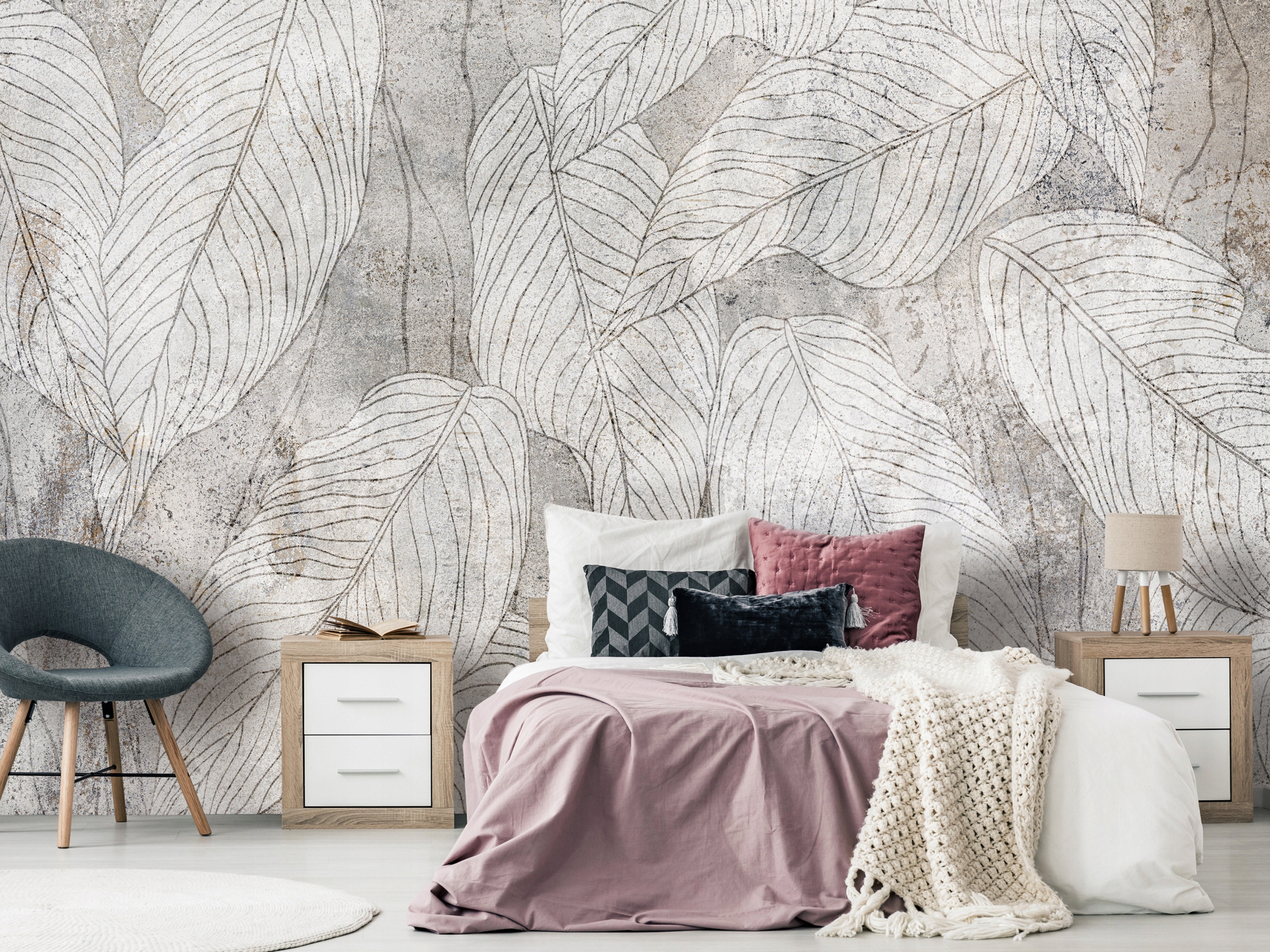 FOTOTAPETA NATURA LIŚCIE 400x280 b-C-0813-a-a Liczba m² w ofercie 11.2 m²