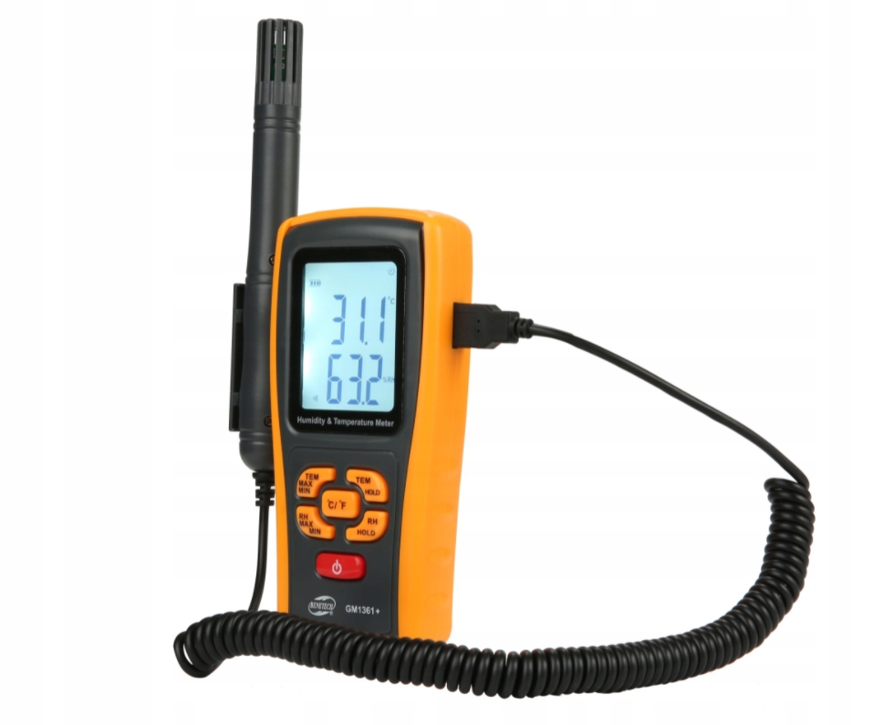 TermoHigrometr z sondą GM1361 Model GM1361-EU