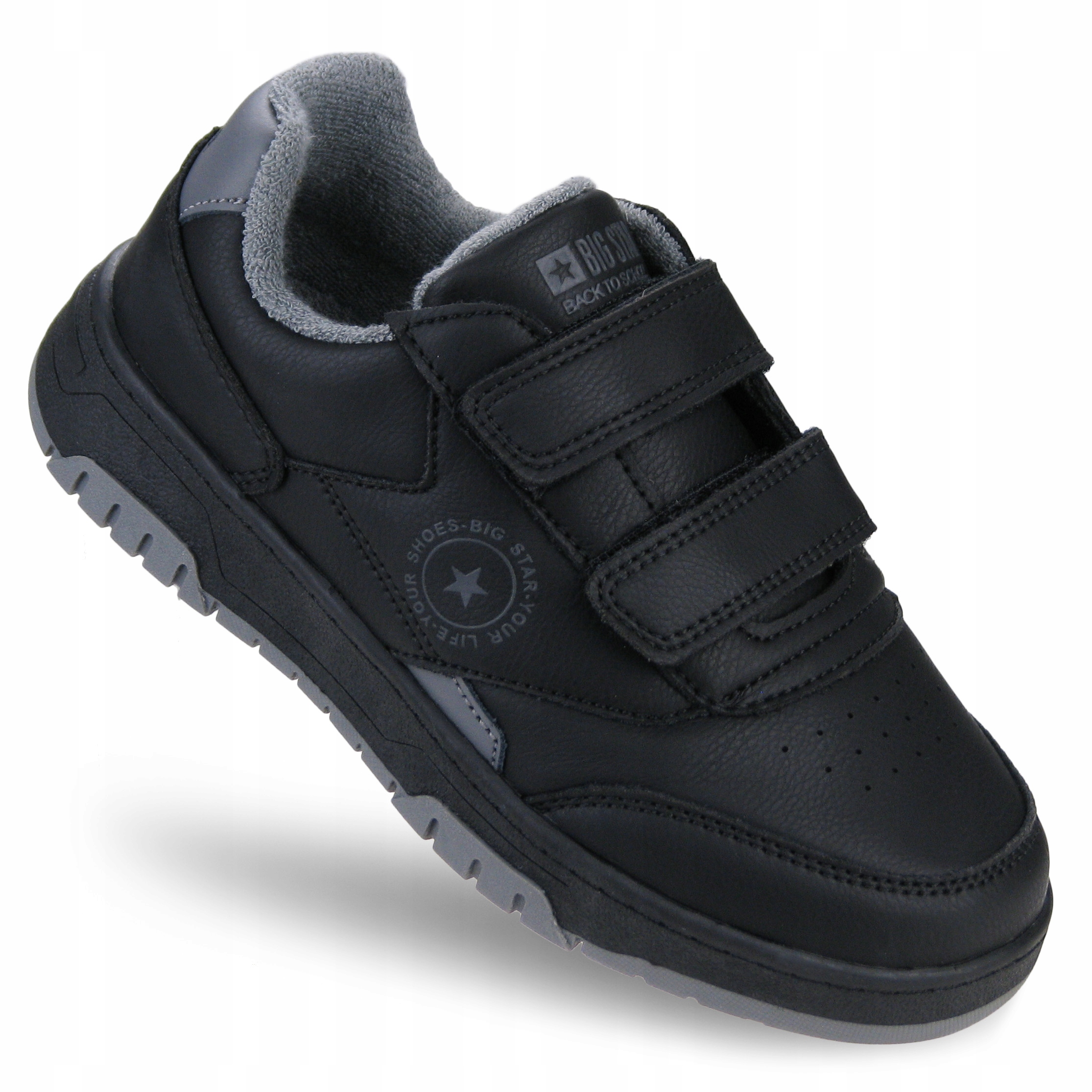 Buty Sportowe dziecięce Big Star trampki sneakersy na rzepy OO374096 34