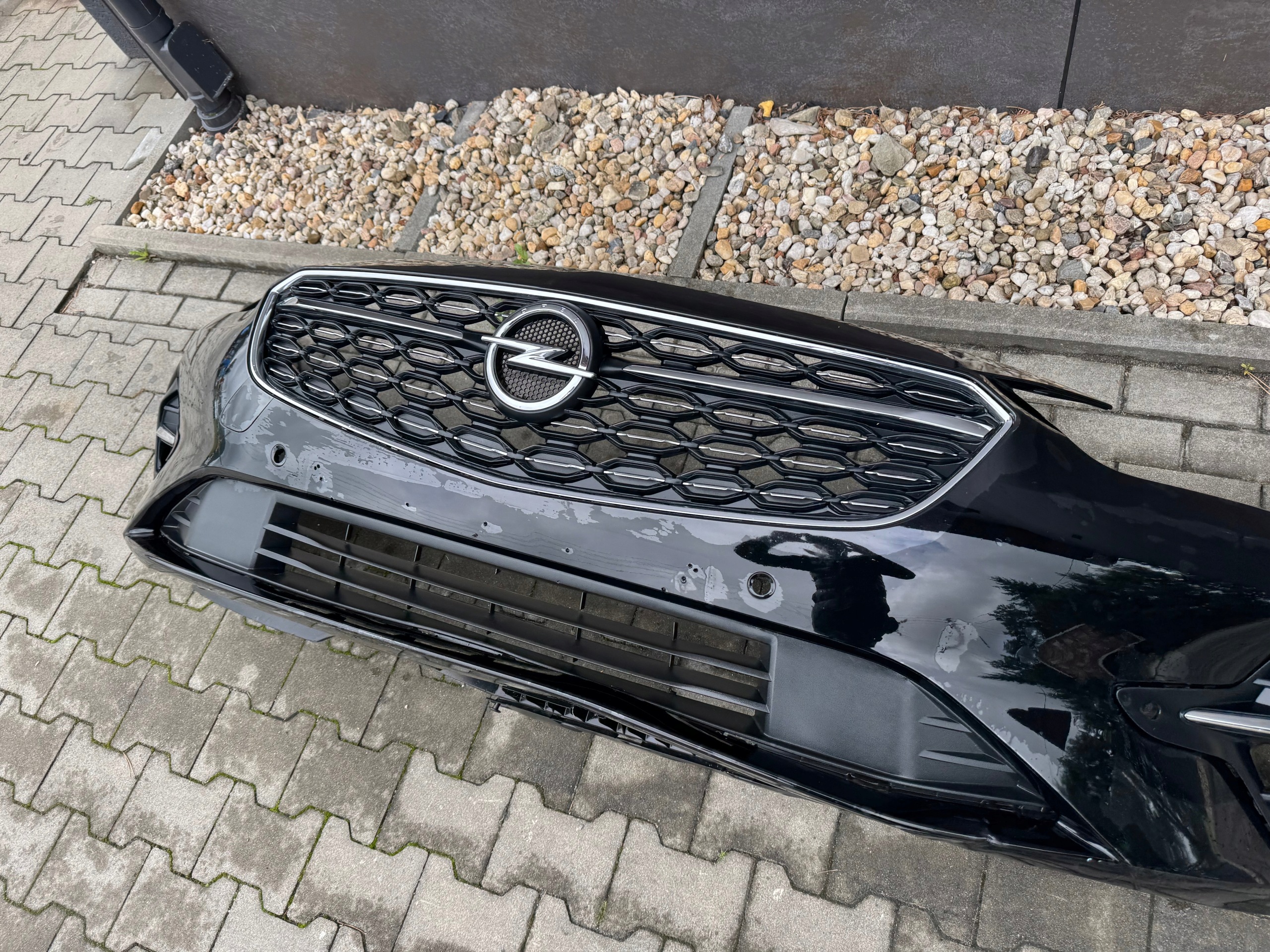 bumper front complete OPEL INSIGNIA B LIFT PDC black!