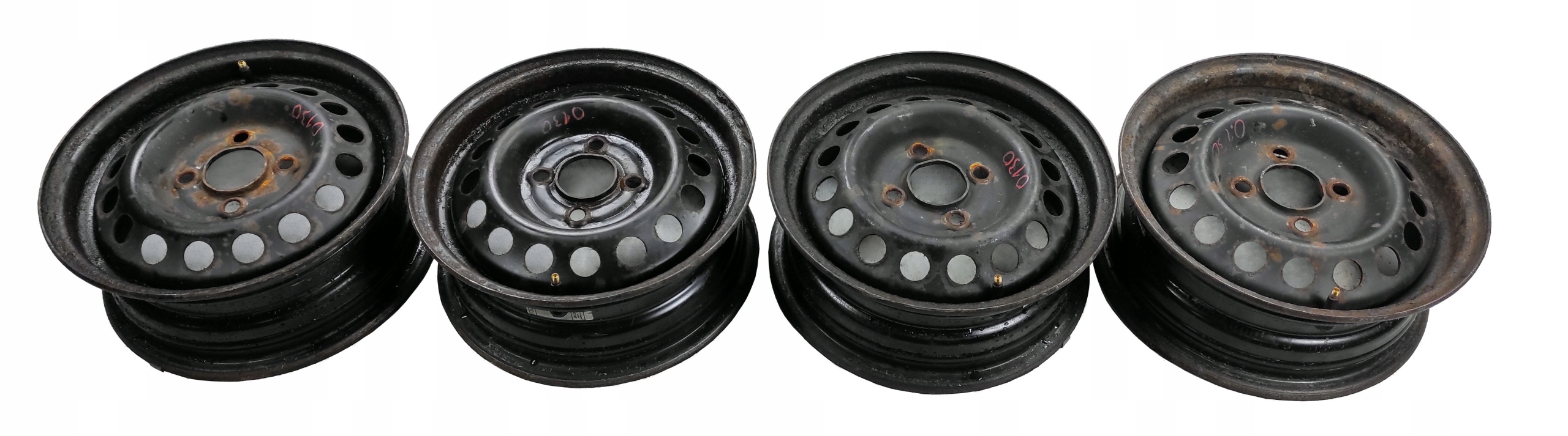 4X стальной обод NISSAN R13 5J ET45 4x100