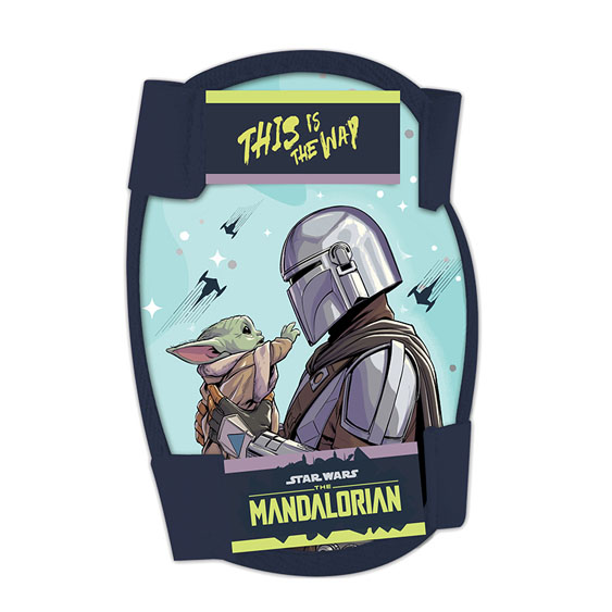 Ochraniacze Rowerowe Na Kolana I Łokcie Rolki Hulajnoga Wrotki MANDALORIAN Kod producenta 25269